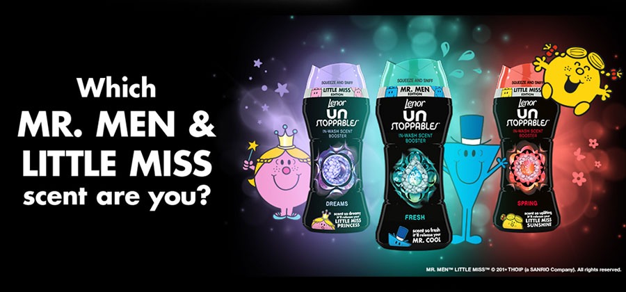 Lenor Unstoppables X Mr Men & Little Miss Quiz