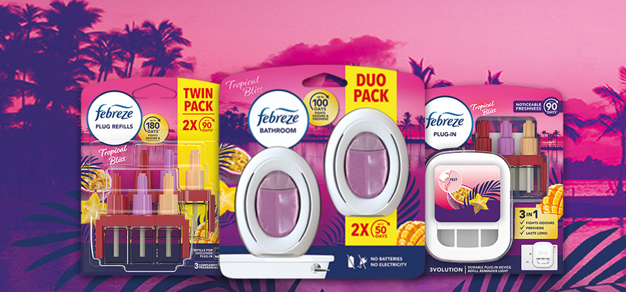 EXCLUSIVE – Febreze Tropical Bliss