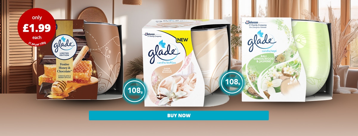 Glade candles