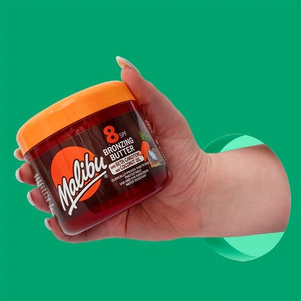 Malibu Fast Tan Gel Spf8 Coconut Oil
