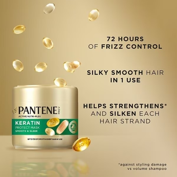 Pantene Smooth Sleek Mask 300ml
