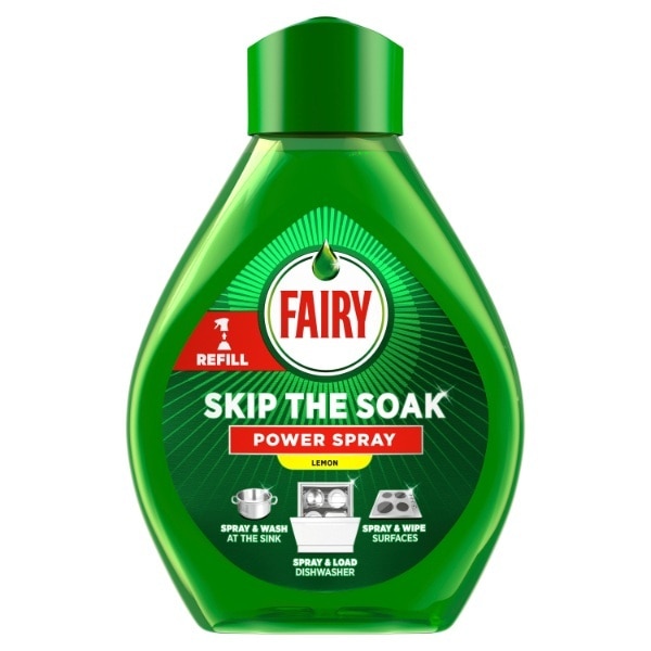 Fairy Skip The Soak Power Spray Refill Lemon 650Ml