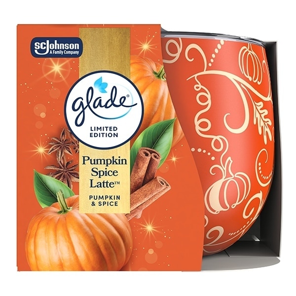 Glade Candle Pumpkin 108g