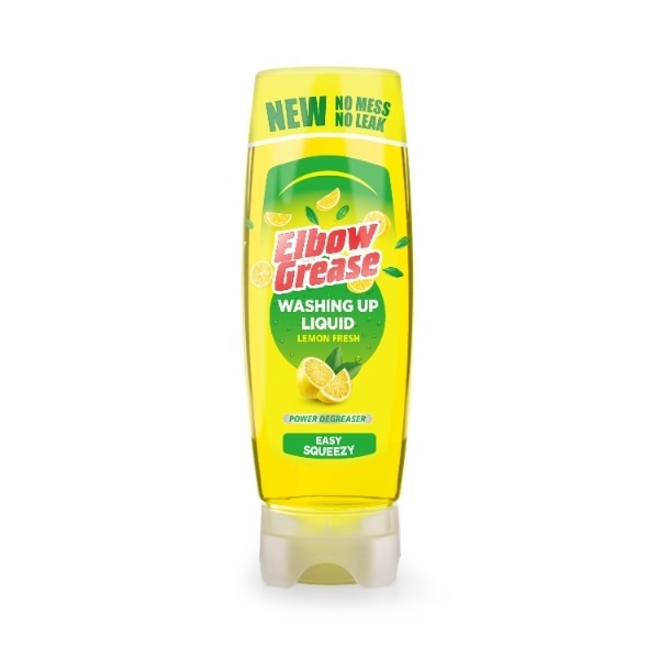 Elbow Grease Stand Up Lemon Washing Up Liquid 450ml