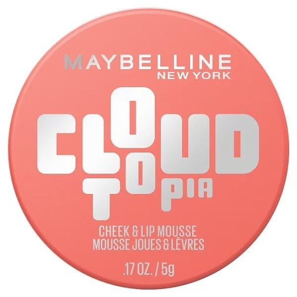 Maybelline Cloudtopia Lip & Cheek Tint 05 Coral Illusion