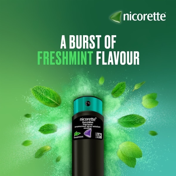 Nicorette Quickmist  Freshmint  Mouthspray 1mg