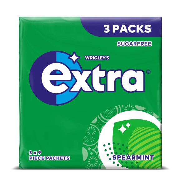 Wrigley Extra Spearmint 9s Pack