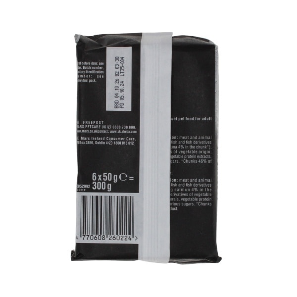 Sheba Fresh Salmon Tuna In Gravy 6x50g