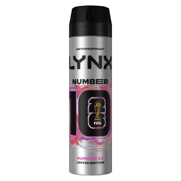 Lynx Antiperspirant Number 10 Body Spray 200ml