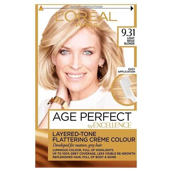 L'Oreal Excellence Age Perfect Light Beige Blonde 931