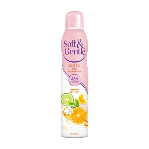 Soft&gentle Zest 48H Anti Perspirant 250ml