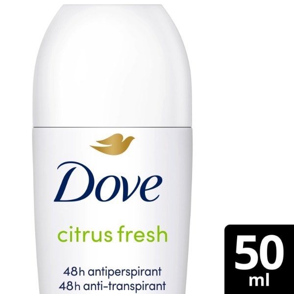 Dove Fresh Citrus Roll On 50ml