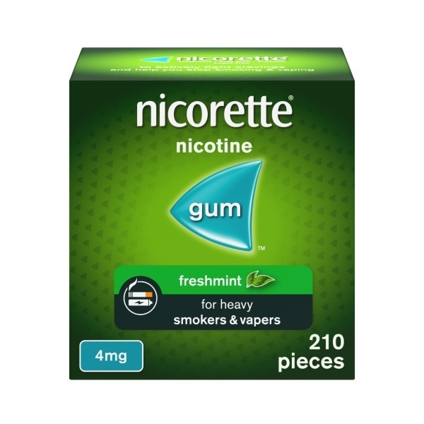 Nicorette Freshmint Gum 4mg 210s    