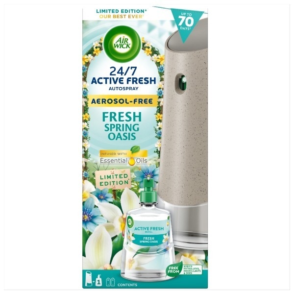 Airwick Active Fresh Starter Kit Spring Oasis