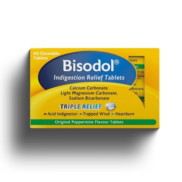 Bisodol Original Tablets 60s
