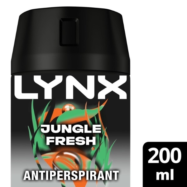Lynx Antiperspirant Deodorant Aerosol Jungle Fresh 200Ml
