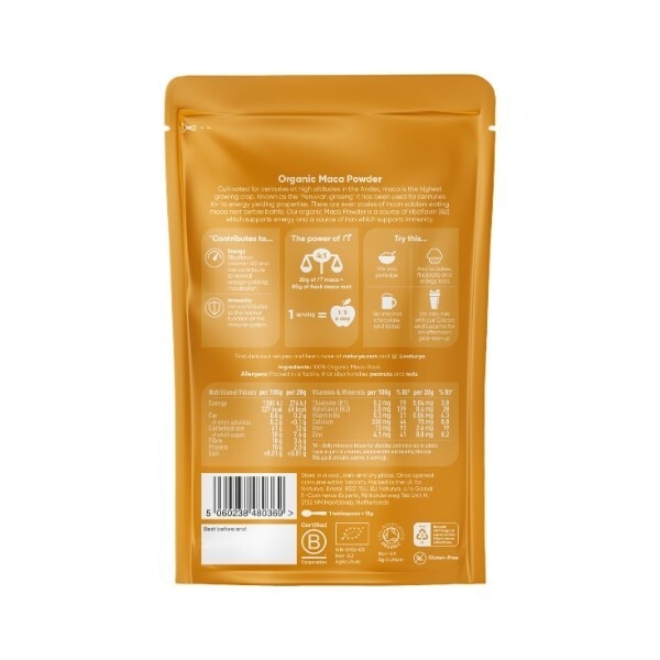 Naturya Organic Maca Powder 125g