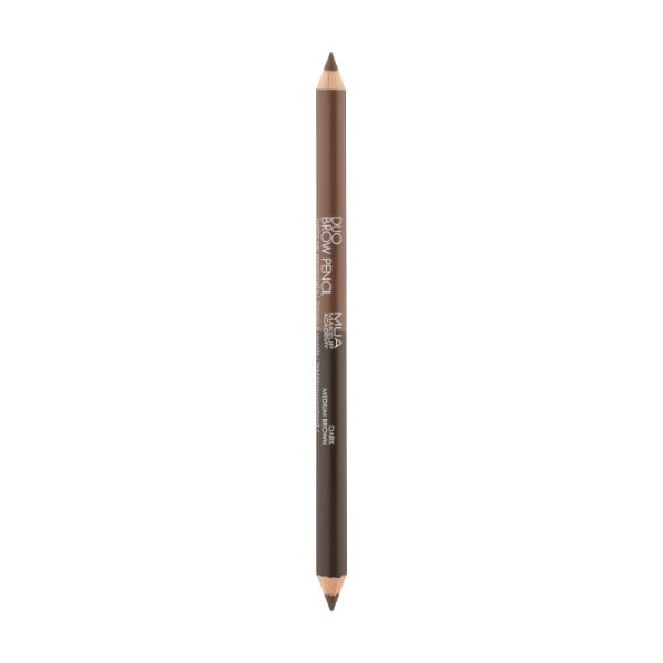MUA Duo Brow Pencil Med - Dark Brown