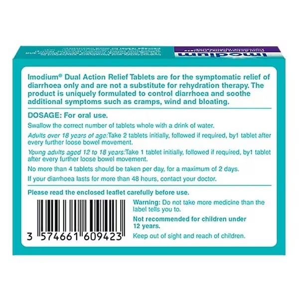 Imodium Dual Action 6s