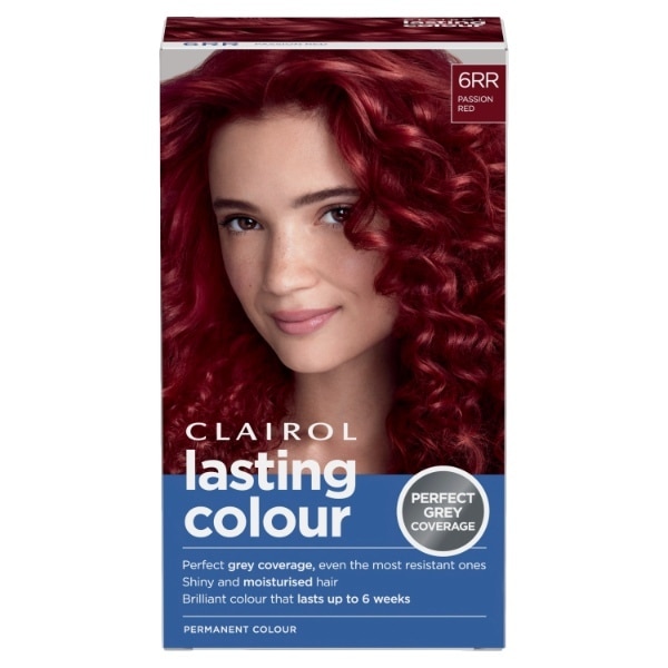 Clairol Lasting Colour Permanent Hair Dye - 6Rr Passion Red