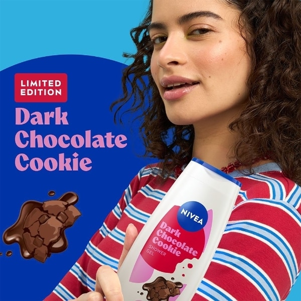 Nivea Shower Gel Dark Chocolate Cookie 250ml