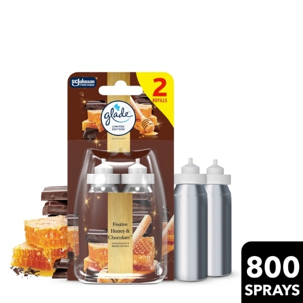 Glade Sense N Spray Twin Refill Chocolate
