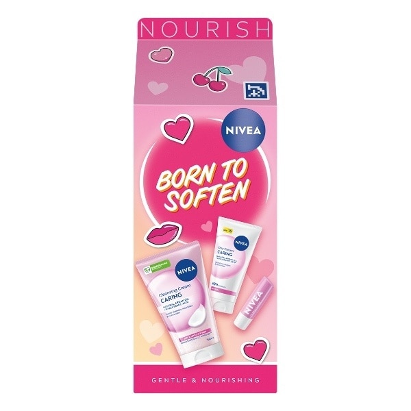 Nivea Born To Soften Gift Set