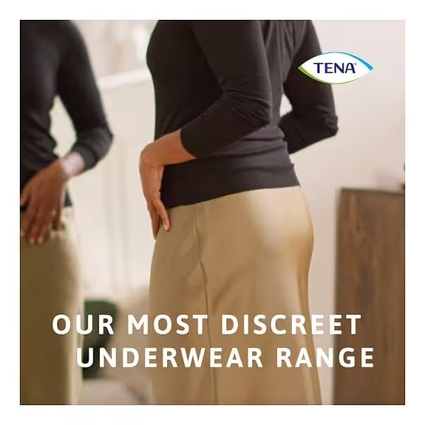 Tena Silhouette Pants Plus Medium White 12 Pack