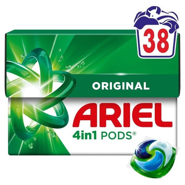 Ariel 4In1 Pods, Washing Capsules 38