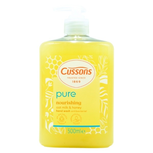 Cussons Pure Handwash Oat Milk And Honey 500ml