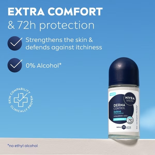 NIVEA DERMA EXTRA COMF 72H DEO RO 50ML
