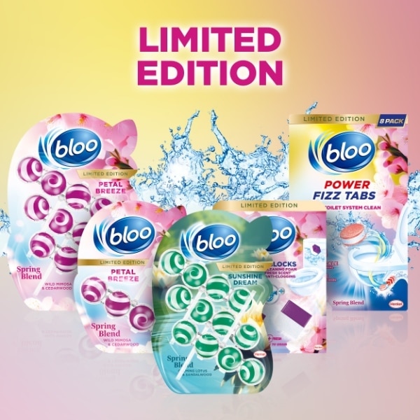 Bloo Petal Breeze Fizz Tabs 8X22.5G