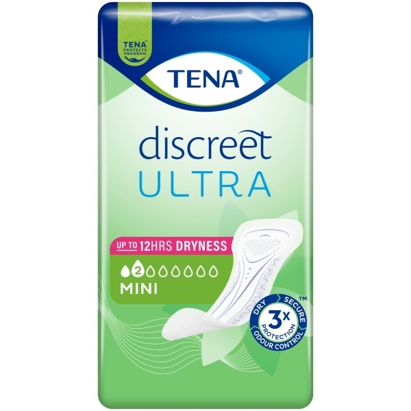 Tena Discreet Ultra Pads Mini 6X20s