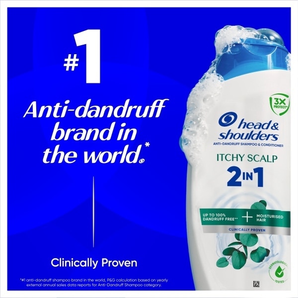 Head & Shoulders Itchy Scalp Base Shampoo 625ml