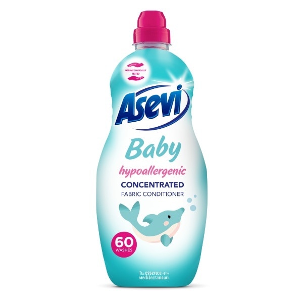 Asevi Fabric Conditioner Soft Baby 1380ml 60 Wash