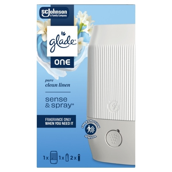 Glade One Sense & Spray Starter Kit Linen