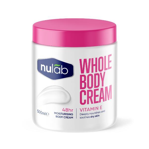 Nulab Whole Body Cream Vitamin E 500ml