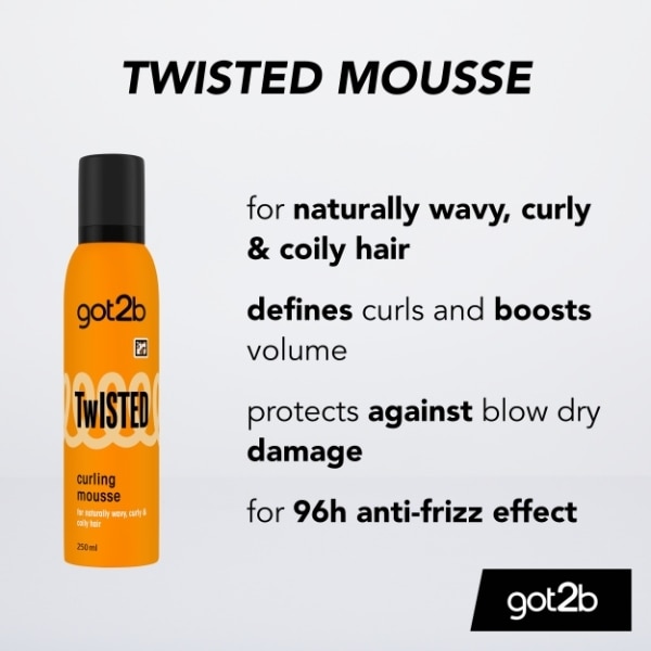 Got2B Twisted Curling Mousse 250ml