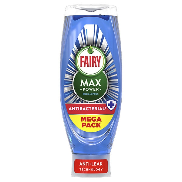 Fairy Washing Up Liquid Max Power Antibacterial 730ml