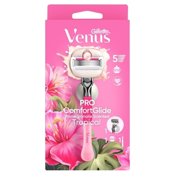 Venus Comfort Glide Razor Tropical 5 Blades