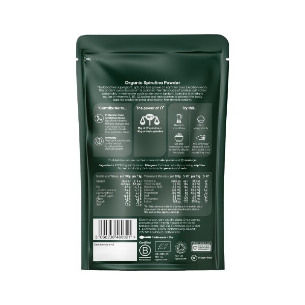 Naturya Organic Spirulina Powder 100g