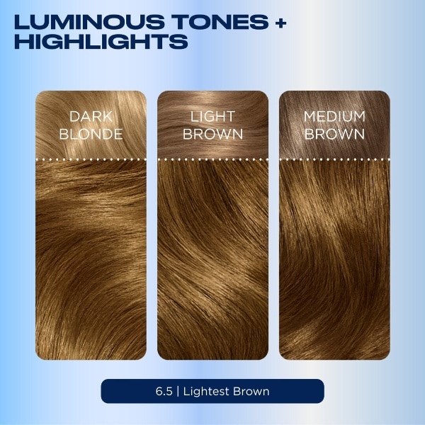 Clairol Nice'n Easy Hair Dye 6.5 Lightest Brown