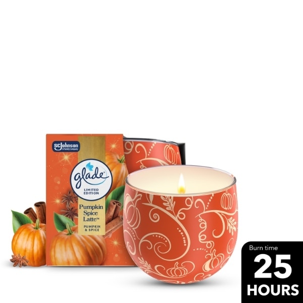 Glade Candle Pumpkin 108g