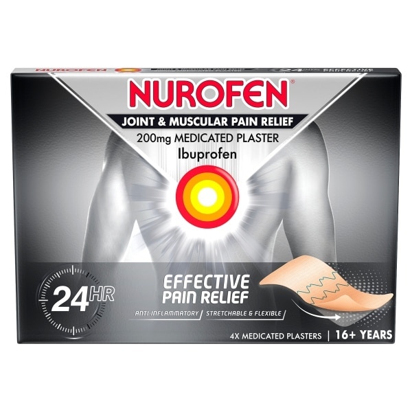 Nurofen 200Mg Ibuprofen Patches - Pack Of 4