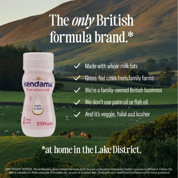 Kendamil First Infant Ready to Feed From Birth Milk 250ml