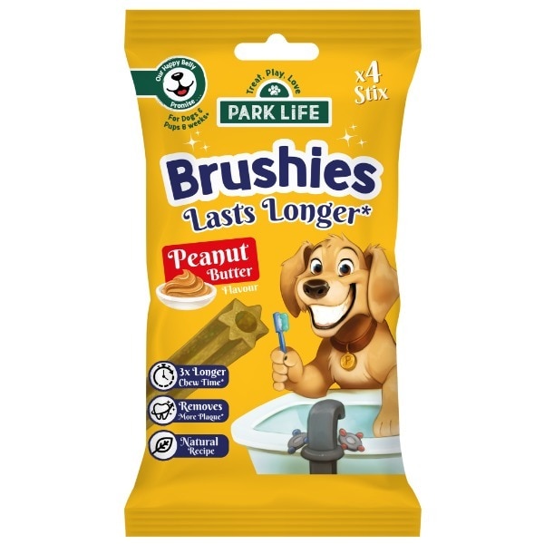 Park Life Brushies Peanut Butter 80g