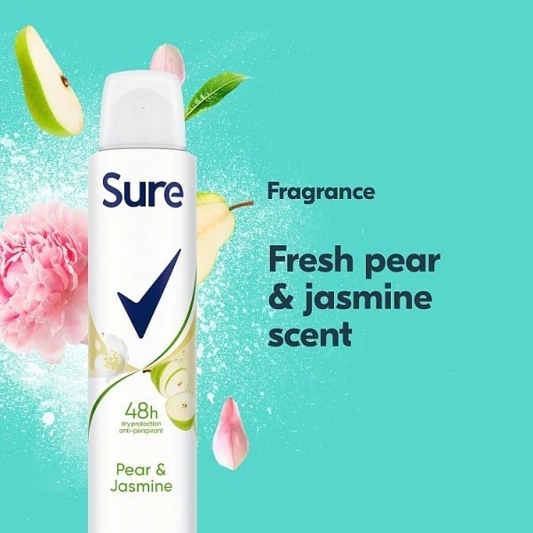 Sure Pear Jasmine Anti Perspirant 200ml