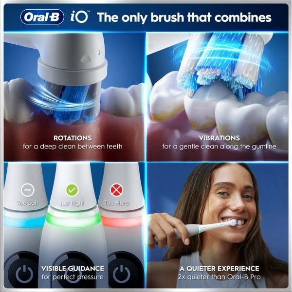 Oral B Io6 Grey Opal Ultimate Clean Toothbrush