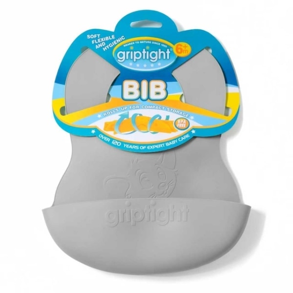 Griptight Folding Flexi Bib Grey