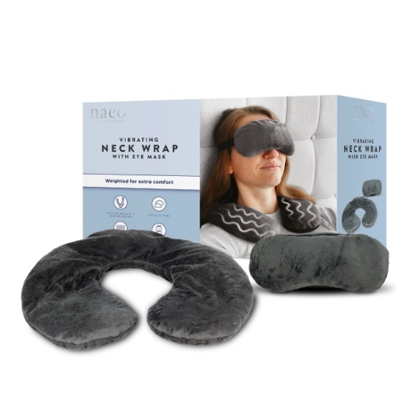 Naeo Vibrating Neck Wrap With Eye Mask